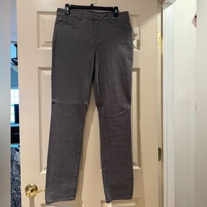 NYDJ Gray Straight Leg Jeans Classic Fit